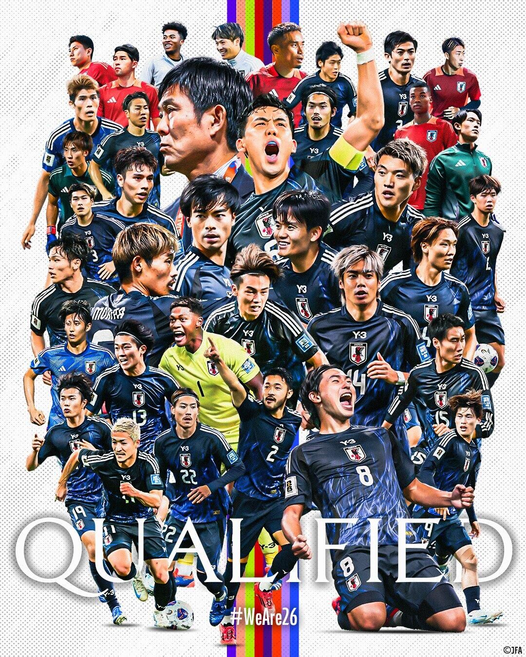  斷層領(lǐng)先！日本7輪6勝1平提前晉級世界杯，全球除東道主外首隊！