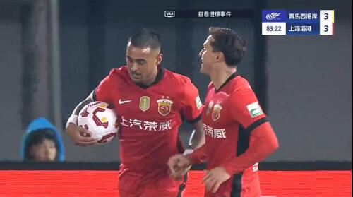  進(jìn)球大戰(zhàn)！萊昂納多第83分鐘破門(mén)，19歲李新翔1射2傳！