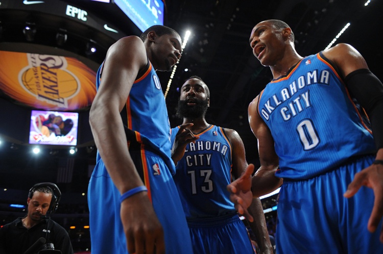  雷霆三少得分全部進入歷史前20！他們是NBA歷史最大的如果嗎？
