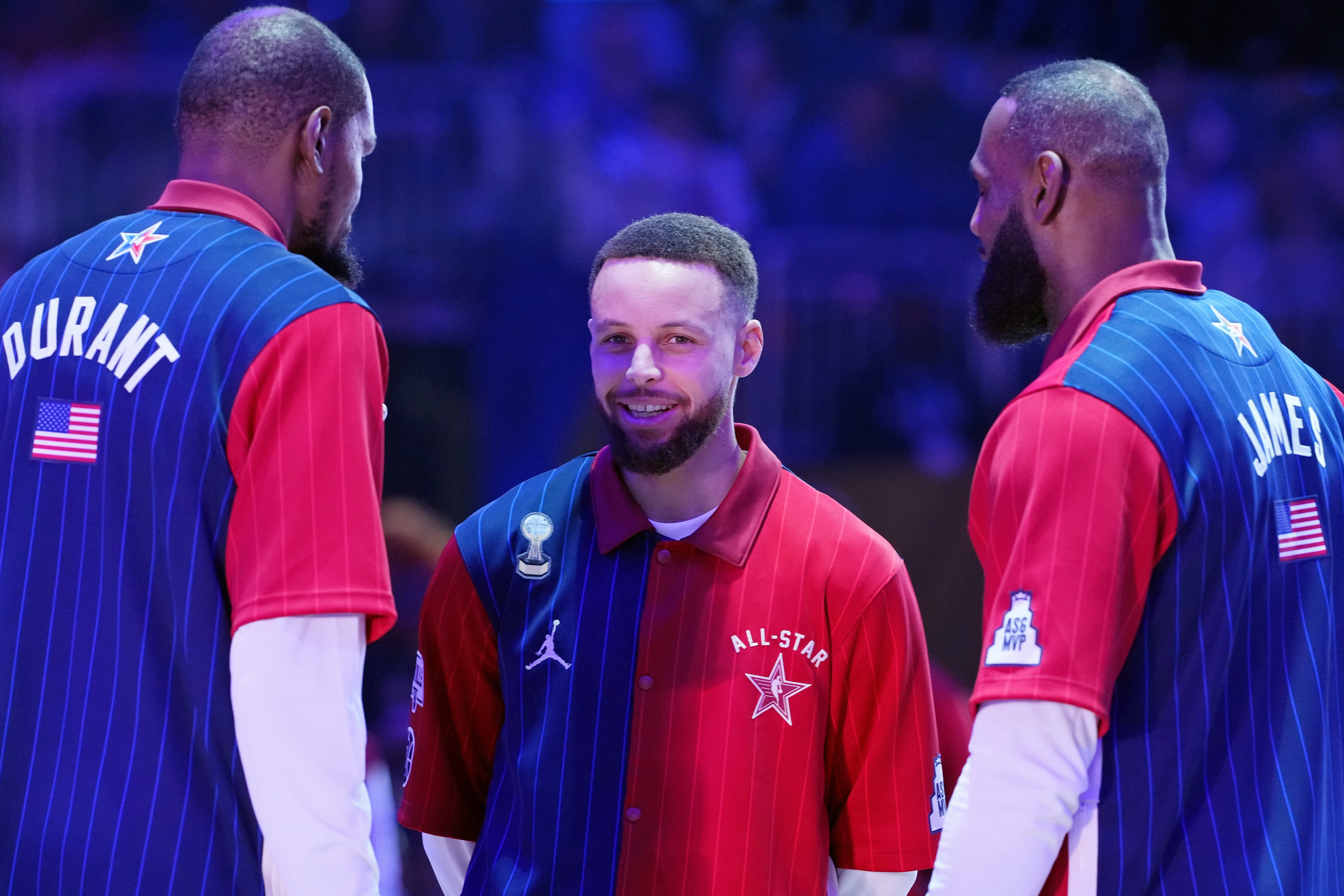  美國隊(duì)！NBA全明星正賽選人：詹杜庫眉+哈登+綠軍雙探花同隊(duì)