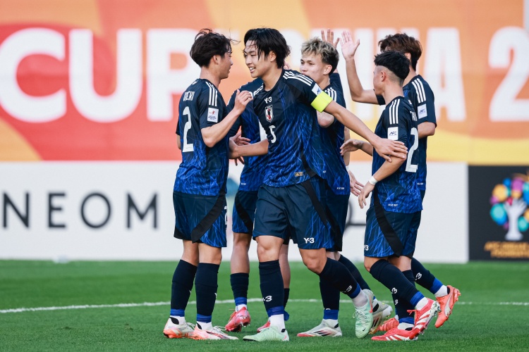  熱身賽日本U20以3-1逆轉(zhuǎn)擊敗法國U20，本周還將和美國U20交手